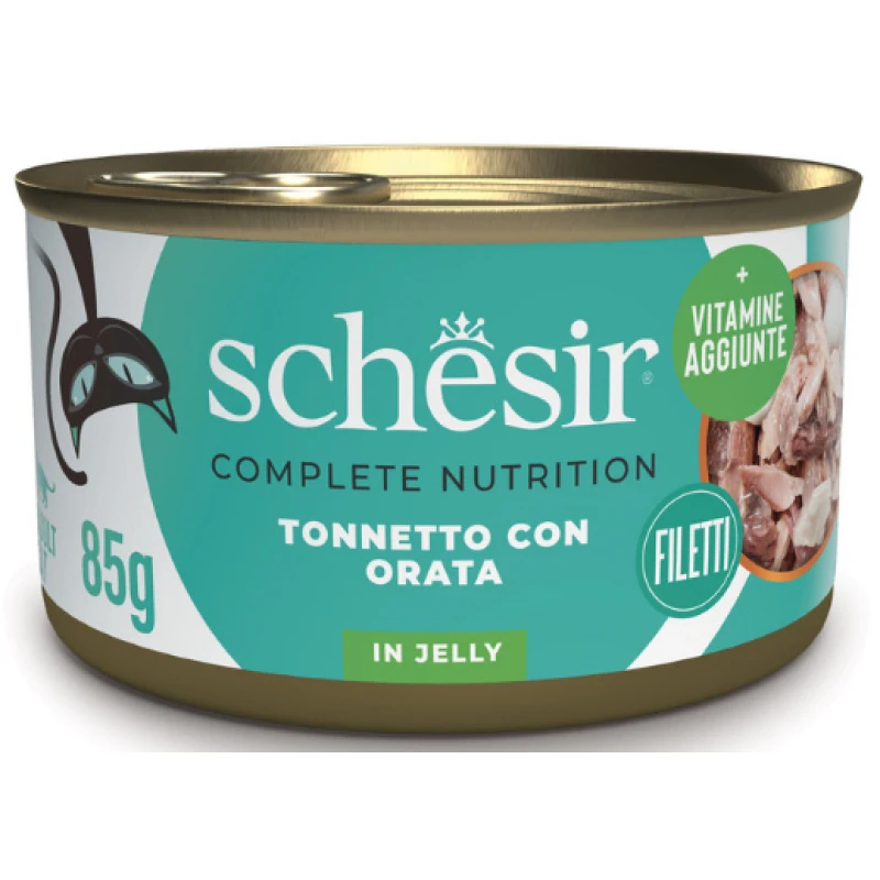 Schesir Cat C&B Jelly Τόνος Με Τσιπούρα 85gr 1τμχ Γάτες Schesir Cat C&B Jelly Τόνος Με Τσιπούρα 85gr 1τμχ Γάτες