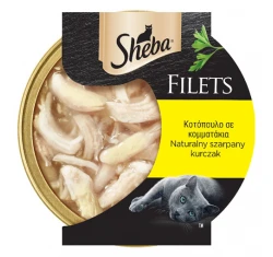 Υγρή Τροφή Γάτας Sheba Filets Κοτόπουλο 60gr