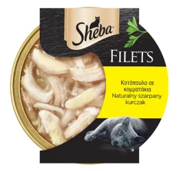 Υγρή Τροφή Γάτας Sheba Filets Κοτόπουλο 60gr