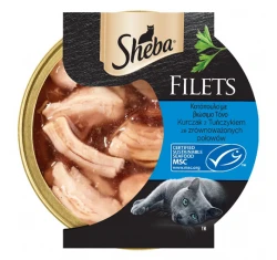 Υγρή Τροφή Γάτας Sheba Filets Κοτόπουλο και Τόνος 60gr Υγρή Τροφή Γάτας Sheba Filets Κοτόπουλο και Τόνος 60gr