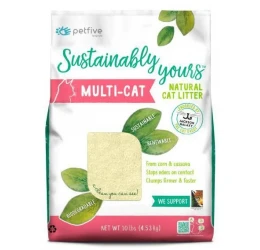 Αμμος Γάτας Sustainably Yours Biodegradable Cat Litter Multi Cat 4.53kg Αμμος Γάτας Sustainably Yours Biodegradable Cat Litter Multi Cat 4.53kg
