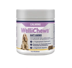 Wellichews Calming Medium & Large Dogs Συμπλήρωμα για Χαλάρωση 60τμχ Wellichews Calming Medium & Large Dogs Συμπλήρωμα για Χαλάρωση 60τμχ