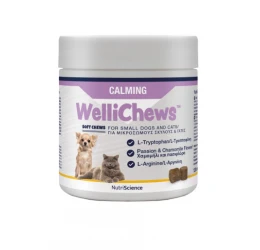 Wellichews Calming Small Dogs & Cats Συμπλήρωμα για Χαλάρωση 120τμχ Wellichews Calming Small Dogs & Cats Συμπλήρωμα για Χαλάρωση 120τμχ