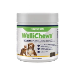 Wellichews Digestion Small Dogs & Cats Συμπλήρωμα για το Πεπτικό 120τμχ Wellichews Digestion Small Dogs & Cats Συμπλήρωμα για το Πεπτικό 120τμχ