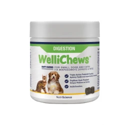 Wellichews Digestion Small Dogs & Cats Συμπλήρωμα για το Πεπτικό 120τμχ Wellichews Digestion Small Dogs & Cats Συμπλήρωμα για το Πεπτικό 120τμχ