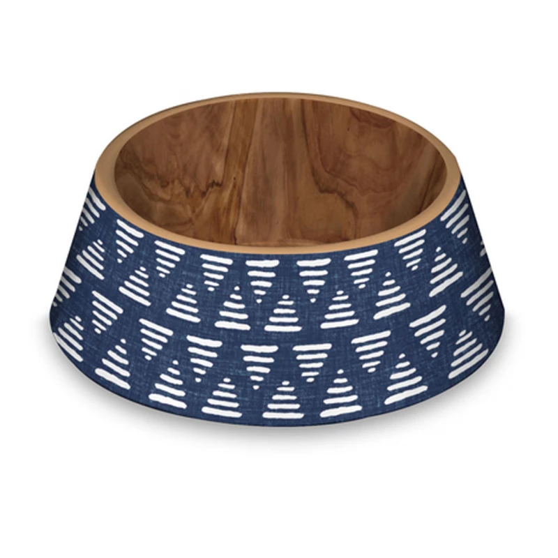 Μπολ Φαγητού για Κατοικίδια Indigo Oasis Pet Bowl Μπλε Large 1124ml 22.6x22.6x7.8cm ΣΚΥΛΟΙ