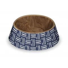 Μπολ Φαγητού για Κατοικίδια Indigo Oasis Pet Bowl Μπλε Medium 710ml 19.8x19.8x6.4cm Μπολ Φαγητού για Κατοικίδια Indigo Oasis Pet Bowl Μπλε Medium 710ml 19.8x19.8x6.4cm