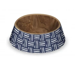 Μπολ Φαγητού για Κατοικίδια Indigo Oasis Pet Bowl Μπλε Medium 710ml 19.8x19.8x6.4cm