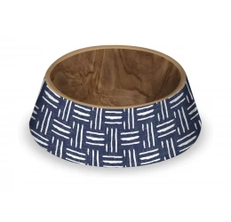 Μπολ Φαγητού για Κατοικίδια Indigo Oasis Pet Bowl Μπλε Medium 710ml 19.8x19.8x6.4cm Μπολ Φαγητού για Κατοικίδια Indigo Oasis Pet Bowl Μπλε Medium 710ml 19.8x19.8x6.4cm