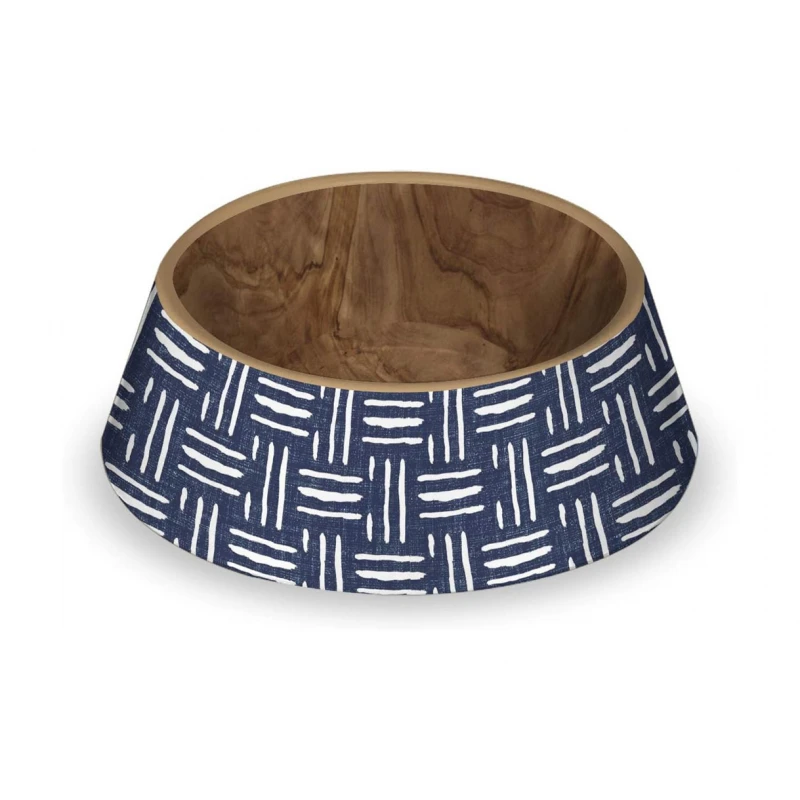 Μπολ Φαγητού για Κατοικίδια Indigo Oasis Pet Bowl Μπλε Medium 710ml 19.8x19.8x6.4cm ΣΚΥΛΟΙ