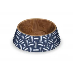 Μπολ Φαγητού για Κατοικίδια Indigo Oasis Pet Bowl Μπλε Small 355ml 16x16x4.8cm Μπολ Φαγητού για Κατοικίδια Indigo Oasis Pet Bowl Μπλε Small 355ml 16x16x4.8cm
