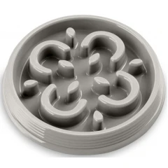 Πιάτο Καλής Πέψης Τarhong Slow Chow Medallion Grey Small 237ml Πιάτο Καλής Πέψης Τarhong Slow Chow Medallion Grey Small 237ml