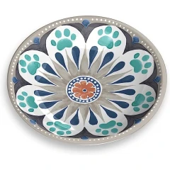 Πλαστικό Μπολ Φαγητού Σκύλου, Γάτας Τarhong Carmel Medallion Grey Γκρι 117ml Πλαστικό Μπολ Φαγητού Σκύλου, Γάτας Τarhong Carmel Medallion Grey Γκρι 117ml