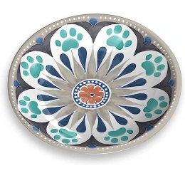 Πλαστικό Μπολ Φαγητού Σκύλου, Γάτας Τarhong Carmel Medallion Grey Γκρι 117ml Πλαστικό Μπολ Φαγητού Σκύλου, Γάτας Τarhong Carmel Medallion Grey Γκρι 117ml