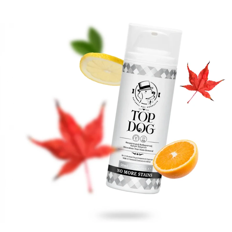 Καθαριστικό Γαλάκτωμα Δακρύων Top Dog No More Stains 50ml για Σκύλους ΣΚΥΛΟΙ