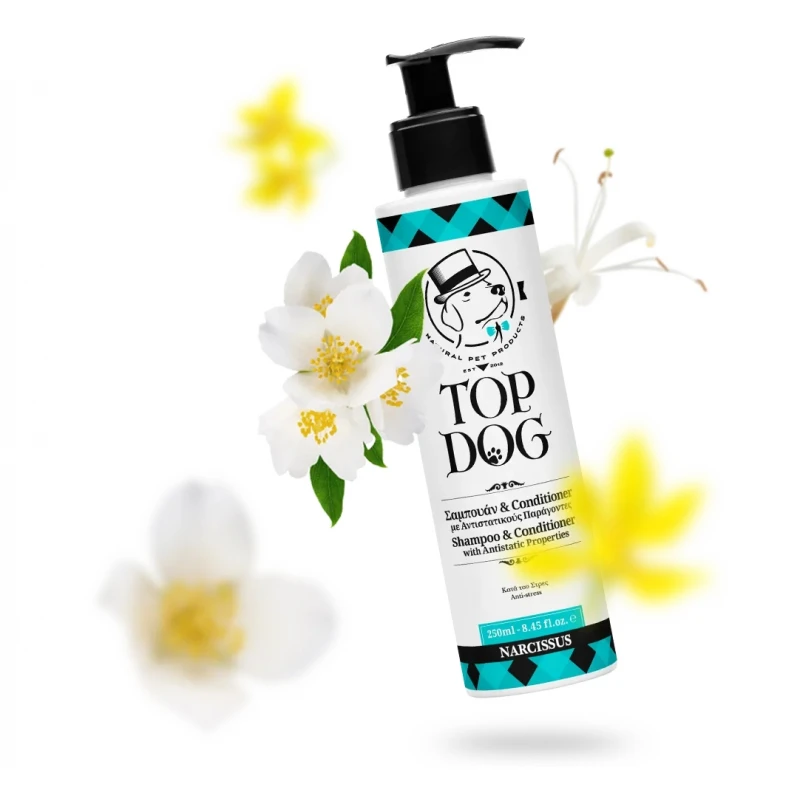 Σαμπουάν με Conditioner Top Dog Narcissus 250ml για σκύλους και γάτες ΣΚΥΛΟΙ