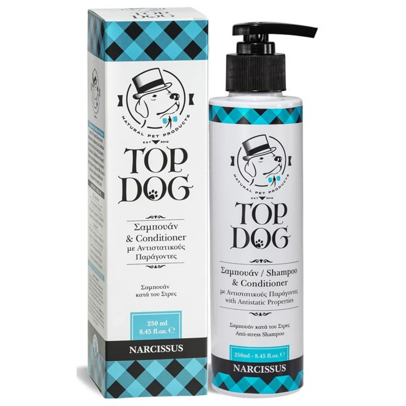 Σαμπουάν με Conditioner Top Dog Narcissus 250ml για σκύλους και γάτες ΣΚΥΛΟΙ