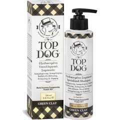 Σαμπουάν Top Dog Green Clay  250ml για σκύλους και γάτες Σαμπουάν Top Dog Green Clay  250ml για σκύλους και γάτες