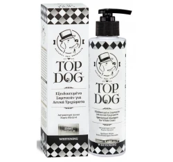 Σαμπουάν Top Dog Whitening 250ml για σκύλους και γάτες Σαμπουάν Top Dog Whitening 250ml για σκύλους και γάτες