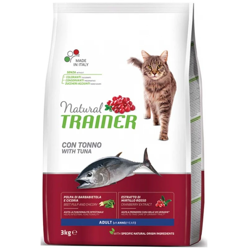 Natural Trainer Cat Adult Τόνος 3kg ΓΑΤΕΣ