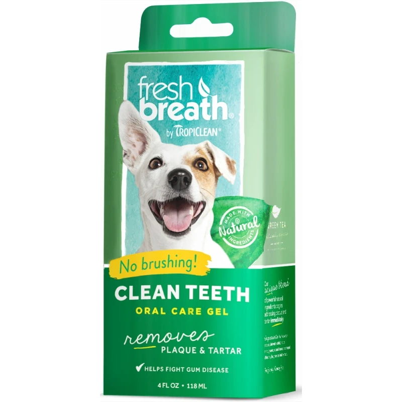 TROPICLEAN FRESH BREATH CLEAN TEETH GEL 118ML ΒΟΥΡΤΣΕΣ- ΠΕΡΙΠΟΙΗΣΗ - ΣΑΜΠΟΥΑΝ