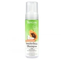 Tropiclean Σαμπουάν Στεγνού Καθαρισμού με Παπάγια 220ml για σκύλους και γάτες Tropiclean Σαμπουάν Στεγνού Καθαρισμού με Παπάγια 220ml για σκύλους και γάτες