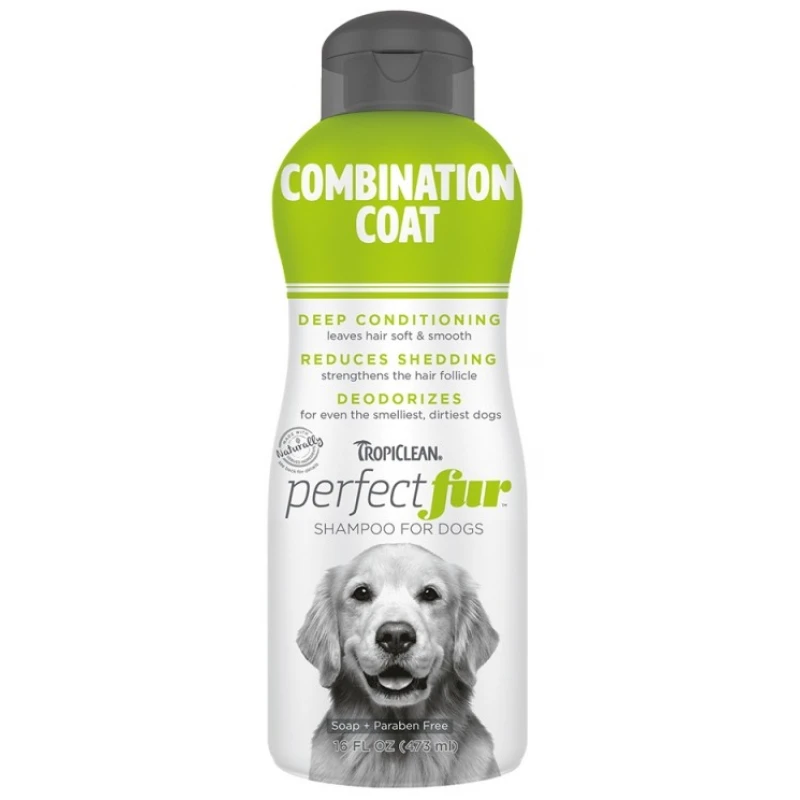 Tropiclean Combination Coat Shampoo 473ml ΒΟΥΡΤΣΕΣ- ΠΕΡΙΠΟΙΗΣΗ - ΣΑΜΠΟΥΑΝ