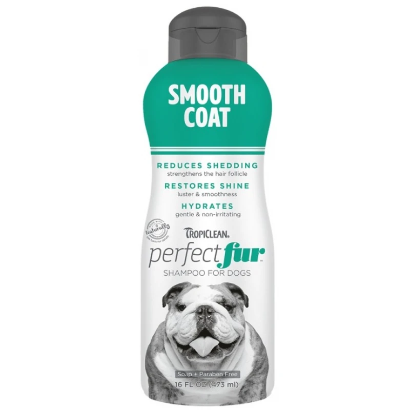 Tropiclean Smooth Coat Shampoo 473ml ΒΟΥΡΤΣΕΣ- ΠΕΡΙΠΟΙΗΣΗ - ΣΑΜΠΟΥΑΝ