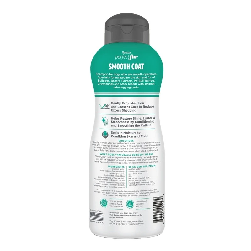 Tropiclean Smooth Coat Shampoo 473ml ΒΟΥΡΤΣΕΣ- ΠΕΡΙΠΟΙΗΣΗ - ΣΑΜΠΟΥΑΝ