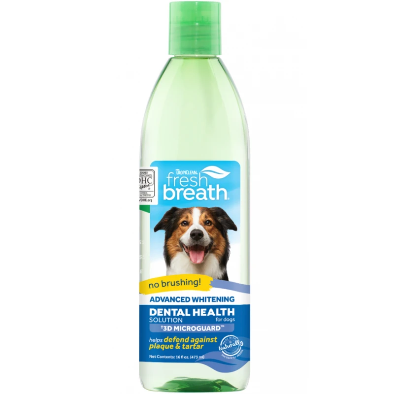 TROPICLEAN FRESH BREATH ADVANCE WHITENING WATER ADDITIVE 473ML ΣΚΥΛΟΙ