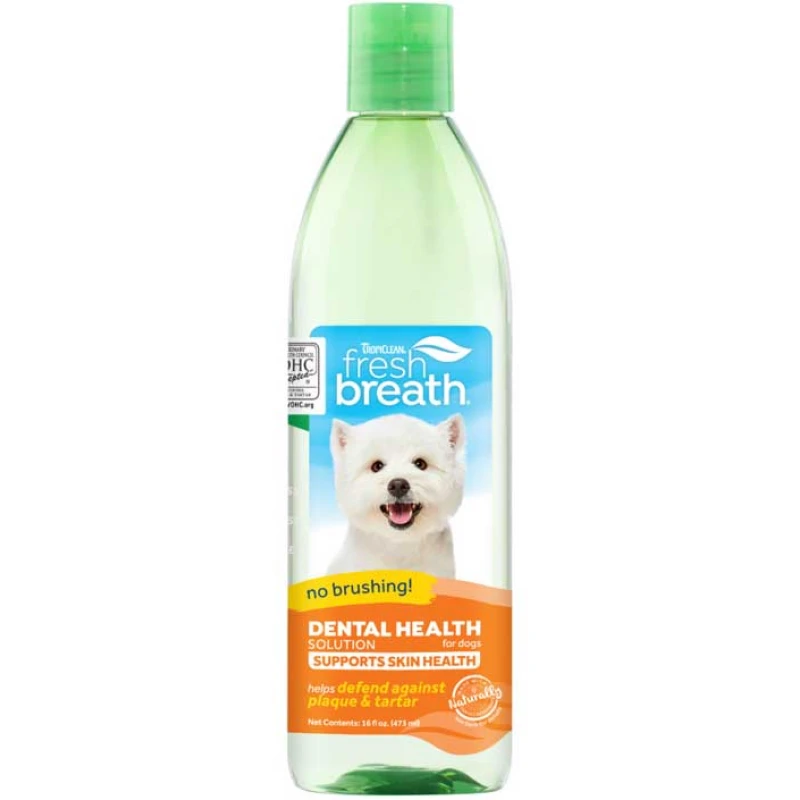 TROPICLEAN FRESH BREATH WATER SKIN & COAT 473ML ΣΚΥΛΟΙ