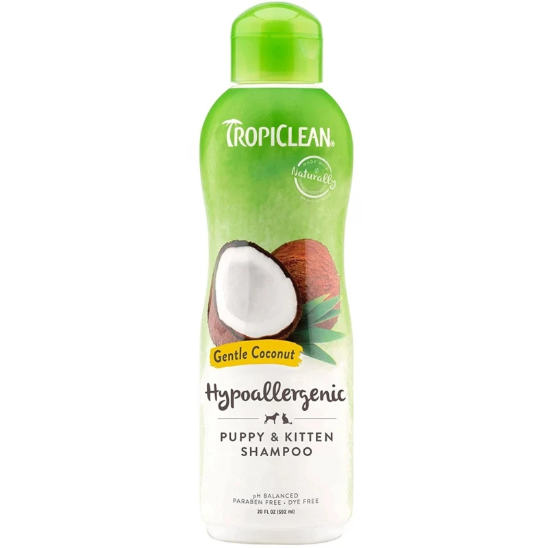 TROPICLEAN GENTLE COCONUT HYPOALLERGENIC PUPPY SHAMPOO 592ML ΒΟΥΡΤΣΕΣ- ΠΕΡΙΠΟΙΗΣΗ - ΣΑΜΠΟΥΑΝ