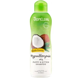Tropiclean Gentle Coconut Hypoallergenic Puppy & Kitten Shampoo 355ml Tropiclean Gentle Coconut Hypoallergenic Puppy & Kitten Shampoo 355ml