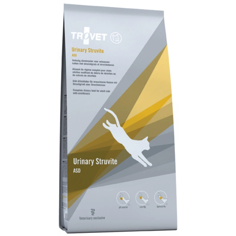 Κλινική Δίαιτα Γάτας Trovet Urinary Cat Struvite 3kg Ουρολογικές παθήσεις στη Γάτα