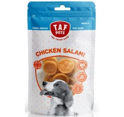 Λιχουδιές Σκύλου Taf Pets Fresh Dog Treats Chicken Salami 75gr Λιχουδιές Σκύλου Taf Pets Fresh Dog Treats Chicken Salami 75gr