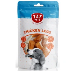 Λιχουδιές Σκύλου Taf Pets Fresh Dog Treats Chicken Legs 75gr Λιχουδιές Σκύλου Taf Pets Fresh Dog Treats Chicken Legs 75gr