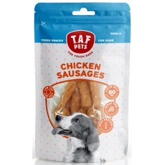 Λιχουδιές Σκύλου Taf Pets Fresh Dog Treats Chicken Sausages 75 Gr Λιχουδιές Σκύλου Taf Pets Fresh Dog Treats Chicken Sausages 75 Gr