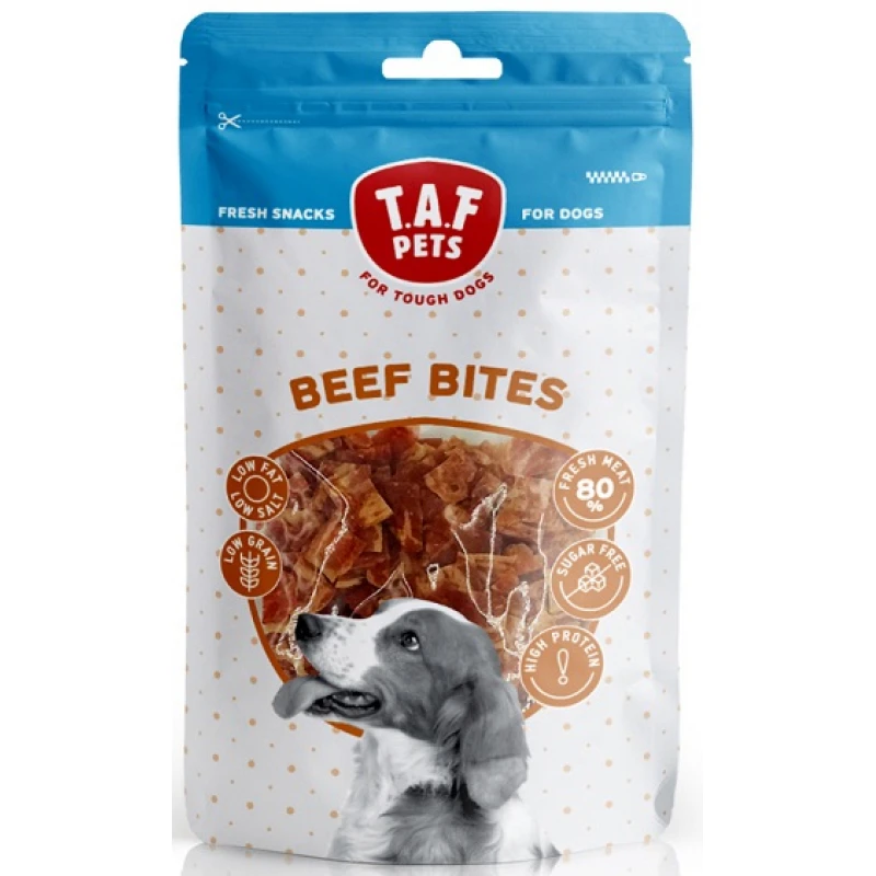Λιχουδιές Σκύλου Taf Pets Fresh Dog Treats Beef Bites 75gr ΣΚΥΛΟΙ
