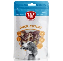 Λιχουδιές Σκύλου Taf Pets Fresh Dog Treats Duck Cutlet 75gr
