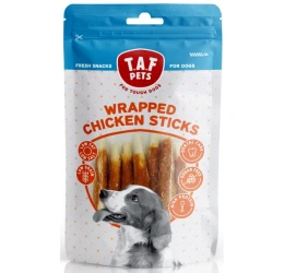 Λιχουδιές Σκύλου Taf Pets Fresh Dog Treats Wrapped Chicken Sticks 75gr Λιχουδιές Σκύλου Taf Pets Fresh Dog Treats Wrapped Chicken Sticks 75gr