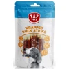 Λιχουδιές Σκύλου Taf Pets Fresh Dog Treats Wrapped Duck Sticks 75gr