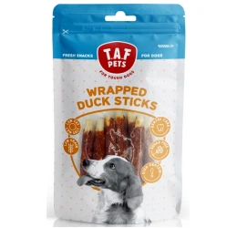 Λιχουδιές Σκύλου Taf Pets Fresh Dog Treats Wrapped Duck Sticks 75gr Λιχουδιές Σκύλου Taf Pets Fresh Dog Treats Wrapped Duck Sticks 75gr