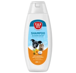Σαμπουάν Taf Pets Shampoo Puppies & Cat Calendula & Cotton 400ml Σαμπουάν Taf Pets Shampoo Puppies & Cat Calendula & Cotton 400ml