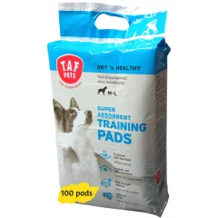 Taf Pets Απορροφητικές Πάνες Εκπαίδευσης με Αυτοκόλλητο 100τμχ 60x90cm Taf Pets Απορροφητικές Πάνες Εκπαίδευσης με Αυτοκόλλητο 100τμχ 60x90cm