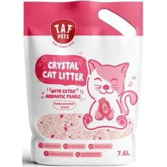Κρυσταλλική Άμμος Γάτας TAF 7.6L (3,2kg) Baby Powder Κρυσταλλική Άμμος Γάτας TAF 7.6L (3,2kg) Baby Powder
