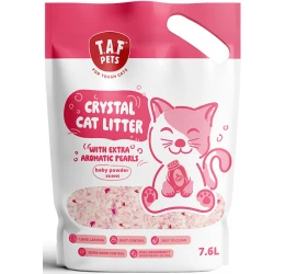 Κρυσταλλική Άμμος Γάτας TAF 7.6L (3,2kg) Baby Powder Κρυσταλλική Άμμος Γάτας TAF 7.6L (3,2kg) Baby Powder