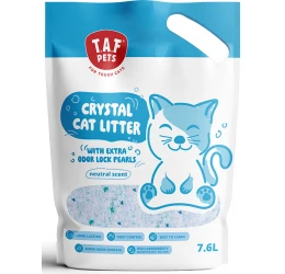 Κρυσταλλική Άμμος Γάτας TAF 7.6L (3,2kg) Φυσική