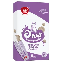 Λιχουδιά Γάτας Taf Pets Onar Creamy Anti-Stress Aid (5x14gr) 70gr