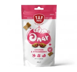Λιχουδιές Γάτας Taf Pets Onar Cat Snack Chicken & Strawberry 60g Λιχουδιές Γάτας Taf Pets Onar Cat Snack Chicken & Strawberry 60g