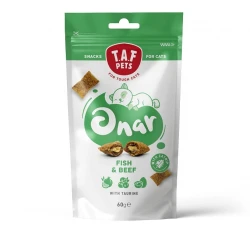 Λιχουδιές Γάτας Taf Pets Onar Cat Snack Fish & Beef 60g Λιχουδιές Γάτας Taf Pets Onar Cat Snack Fish & Beef 60g
